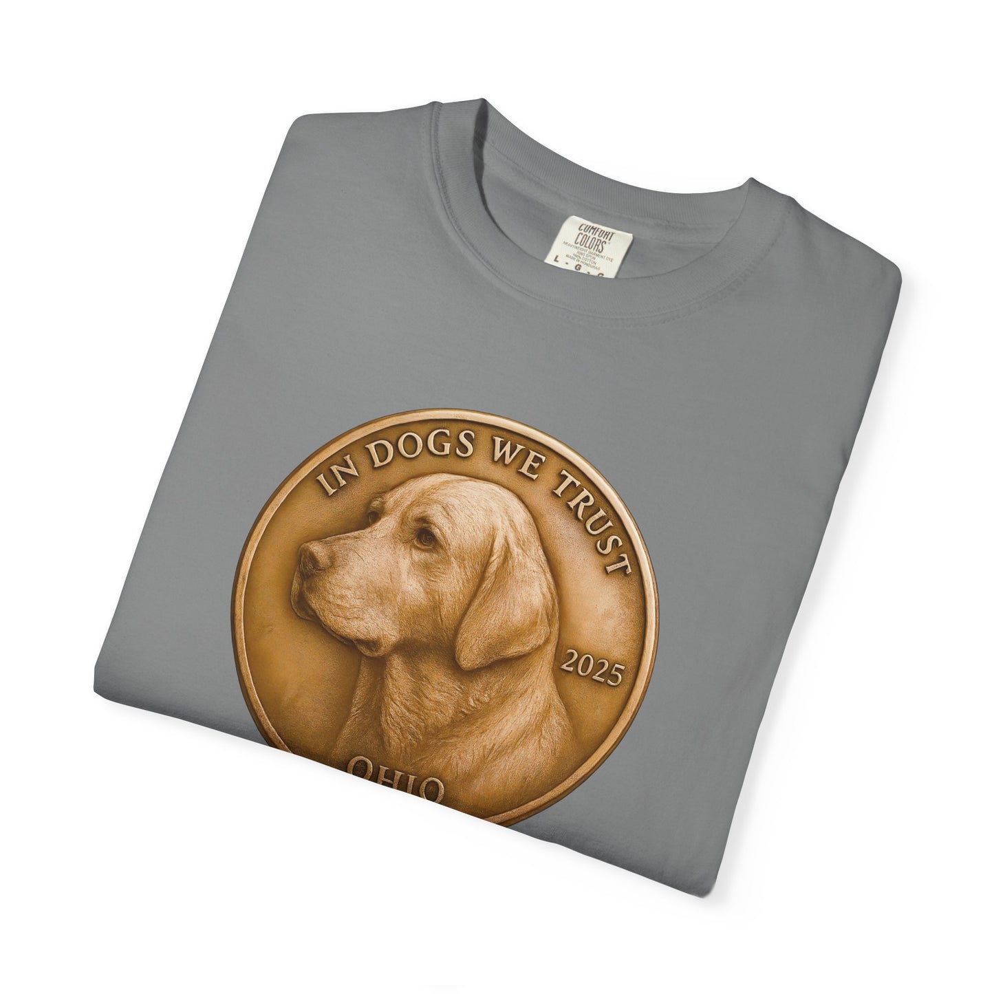Ohio State Coin T-Shirt Collection - Proud Dog Breed Illustrations