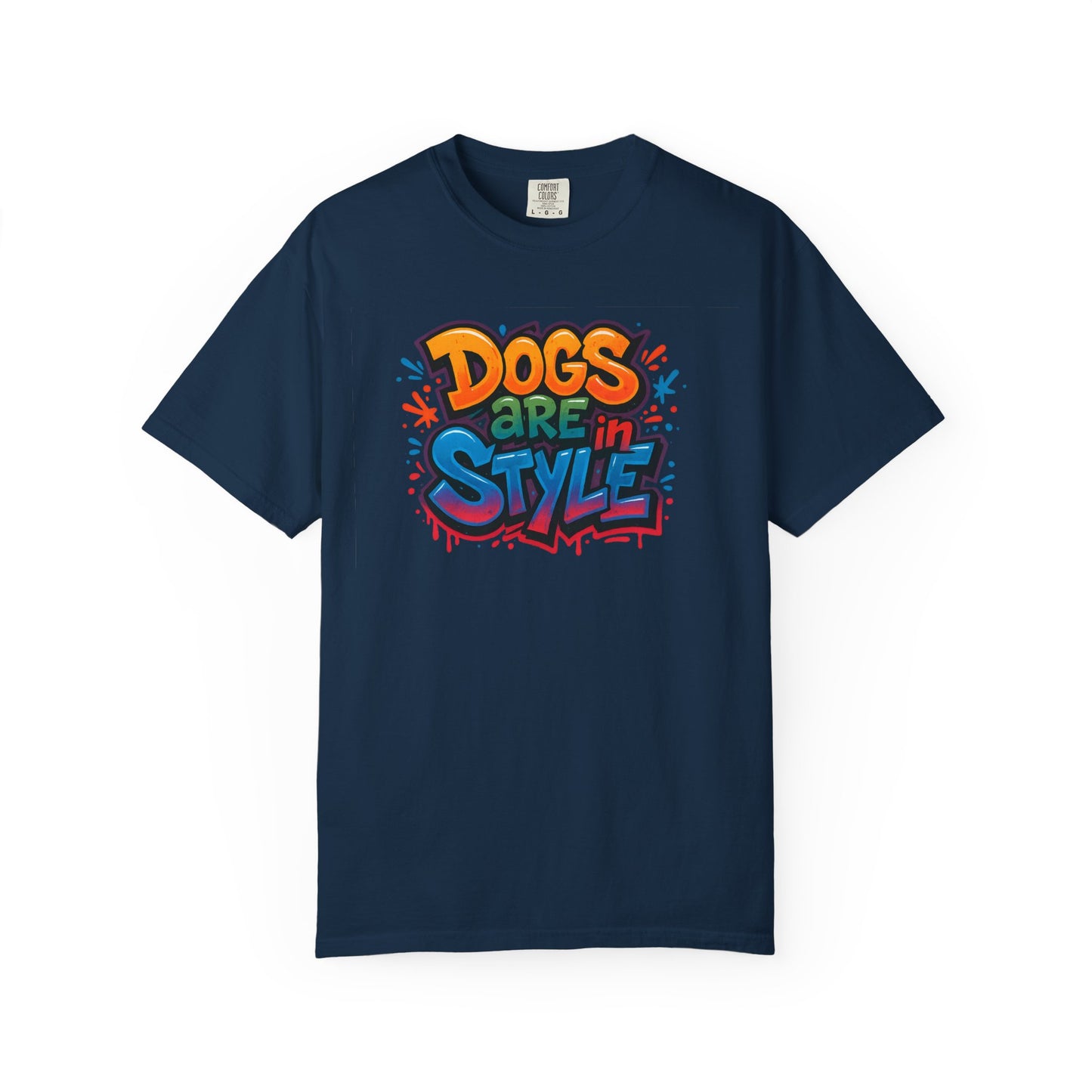 Stylish Dog Lovers T-Shirt - "Dogs are in STYLE"