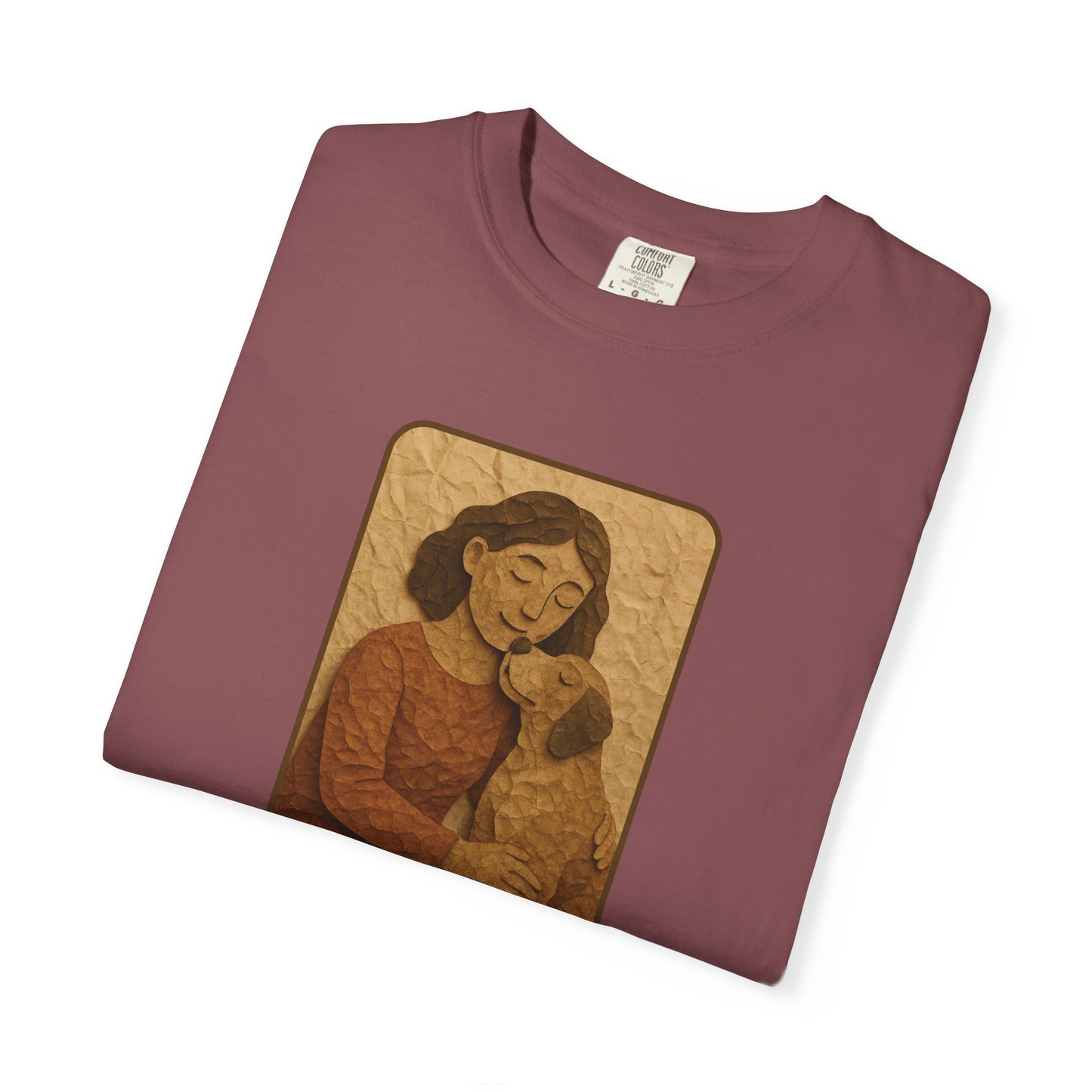 Dog Mom T-shirt - Unisex Garment-Dyed Tee for Pet Lovers