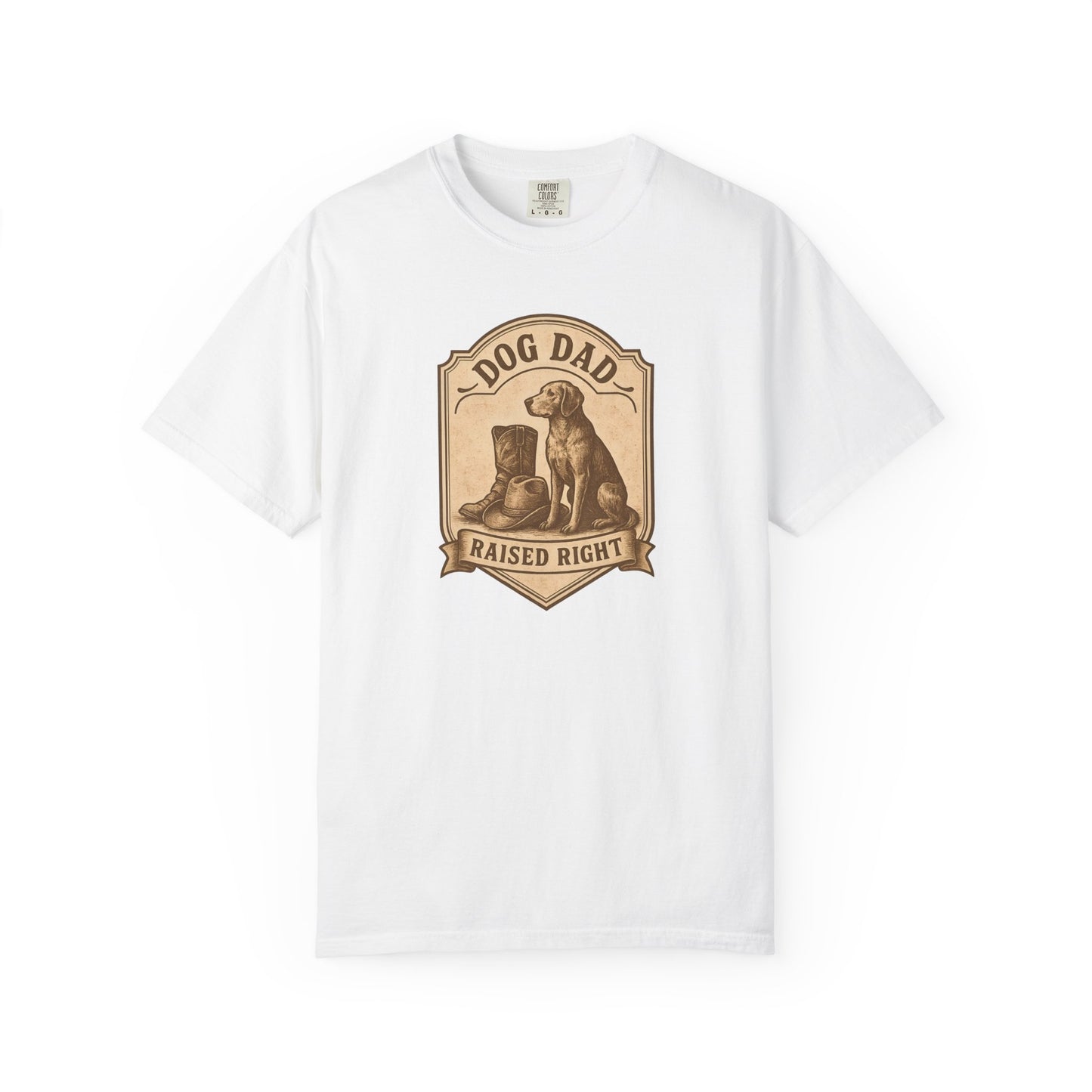 Dog Dad Raised Right T-Shirt