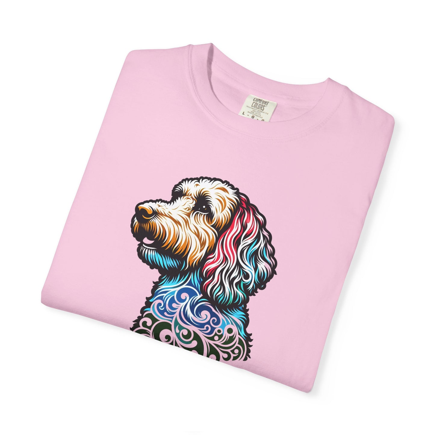 Labradoodle Love Tee – Color Splash Edition