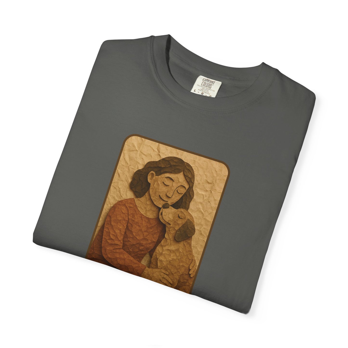 Dog Mom T-shirt - Unisex Garment-Dyed Tee for Pet Lovers