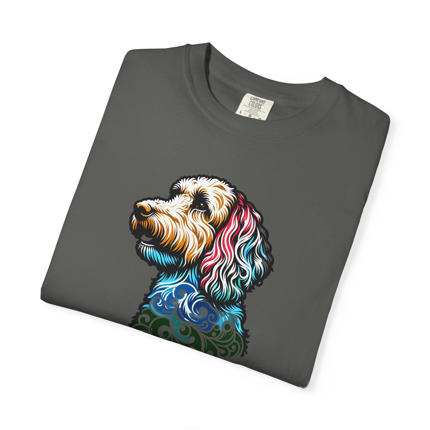 Labradoodle Love Tee – Color Splash Edition