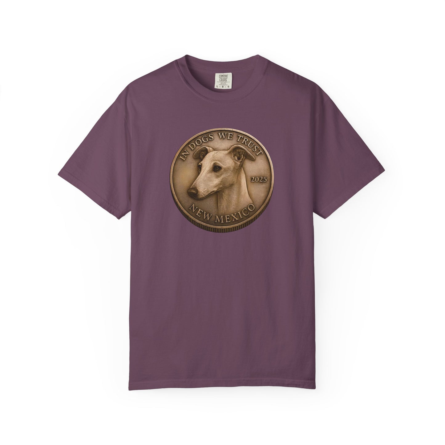 New Mexico State Coin T-Shirt Collection - Proud Dog Breed Illustrations
