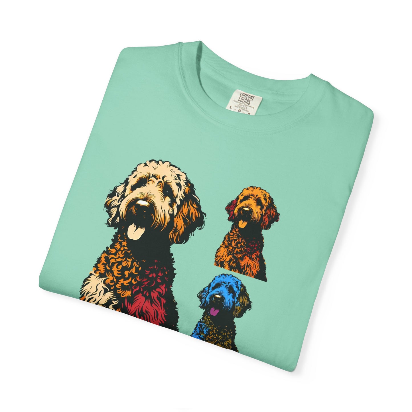 Labradoodle Love Tee – Color Splash Edition