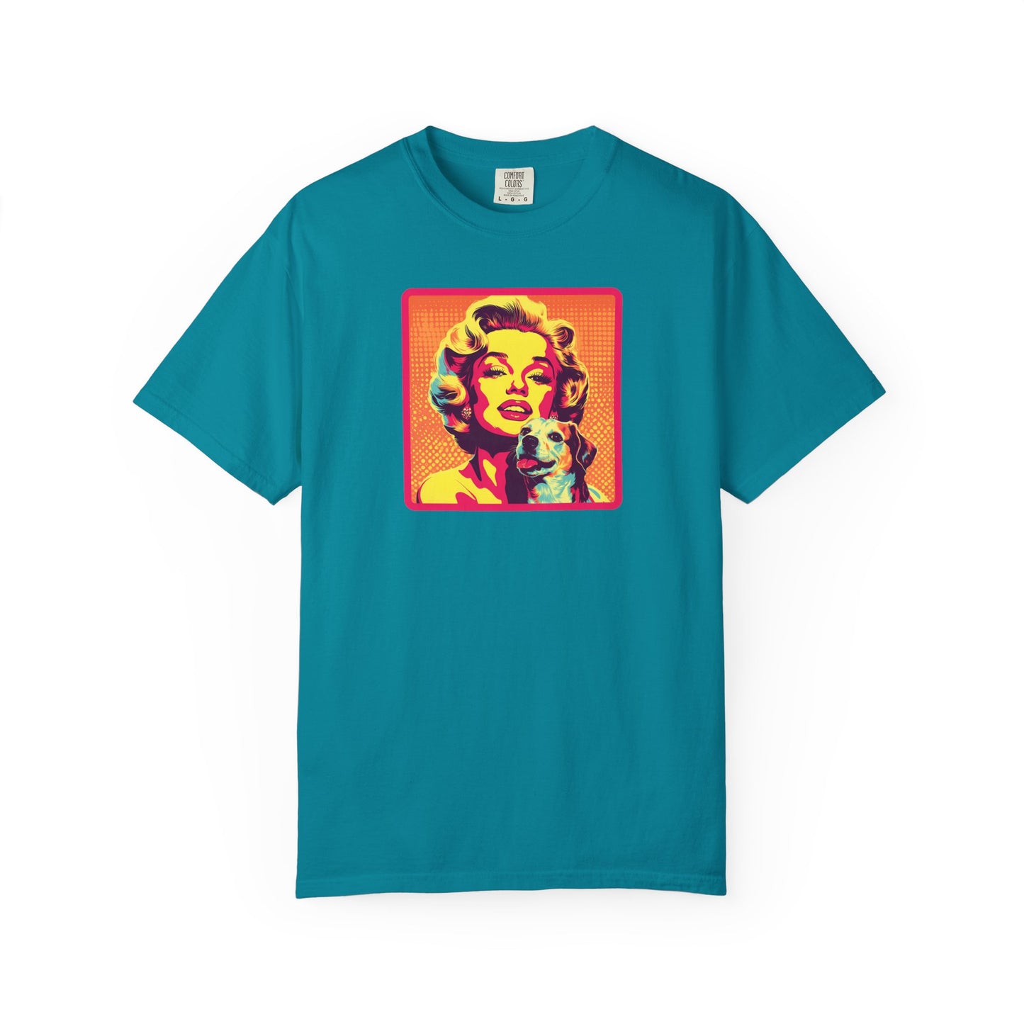 Vintage Dog Mom T-shirt - Unisex Garment-Dyed Tee for Dog Lovers