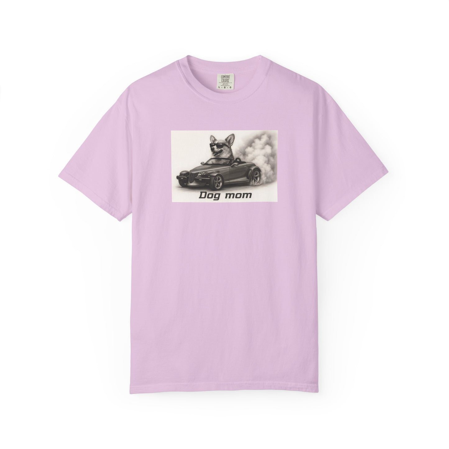 Dog Mom - Corgi - “Cool Dogs in Cool Cars” T-Shirt Collection