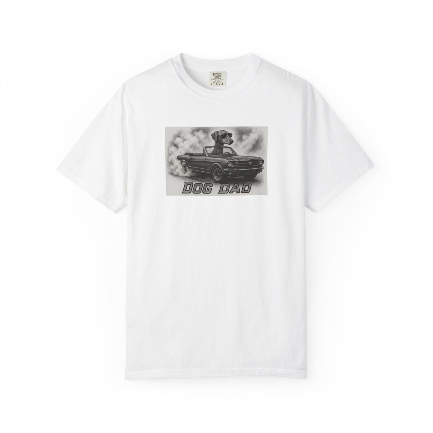 Dog Dad - Azawakh - Cool Dogs in Cool Cars T-Shirt Collection