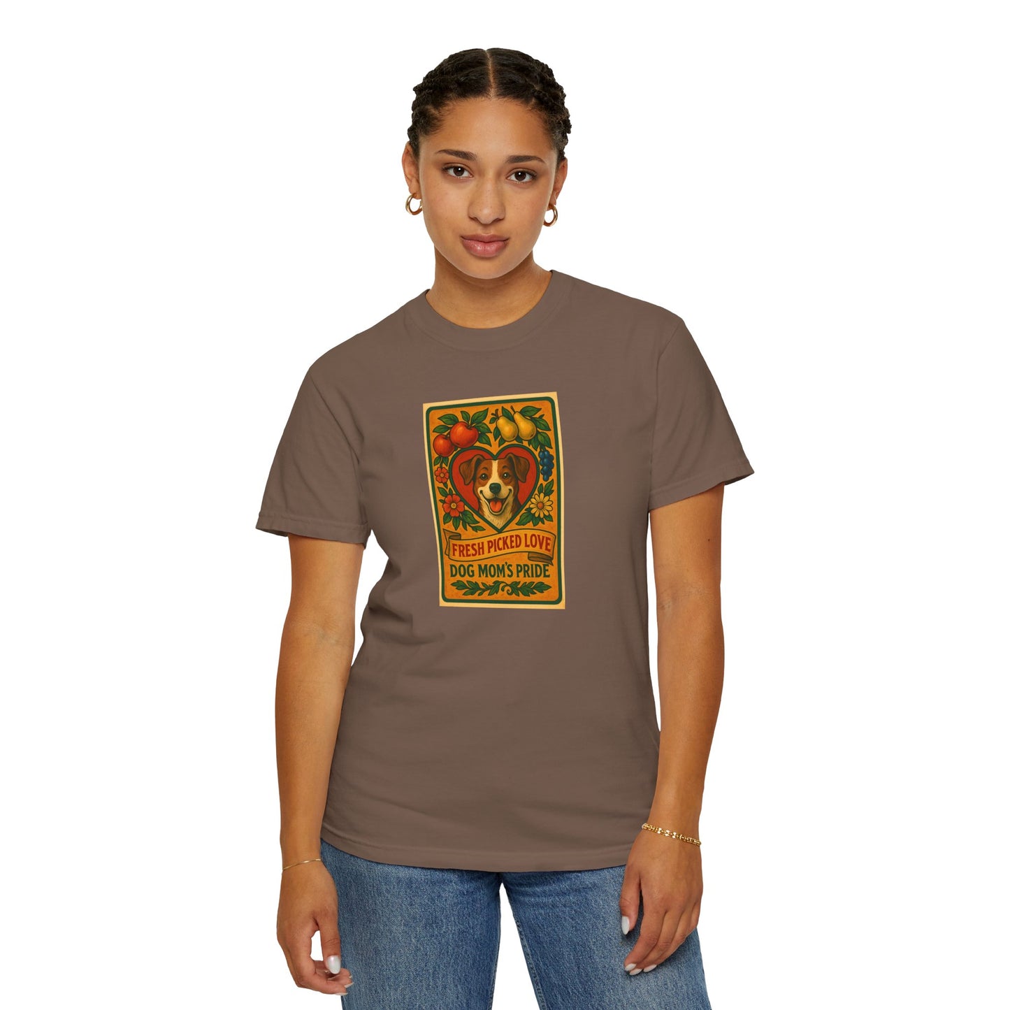 Fresh Picked Love Dog Mom's Pride T-Shirt