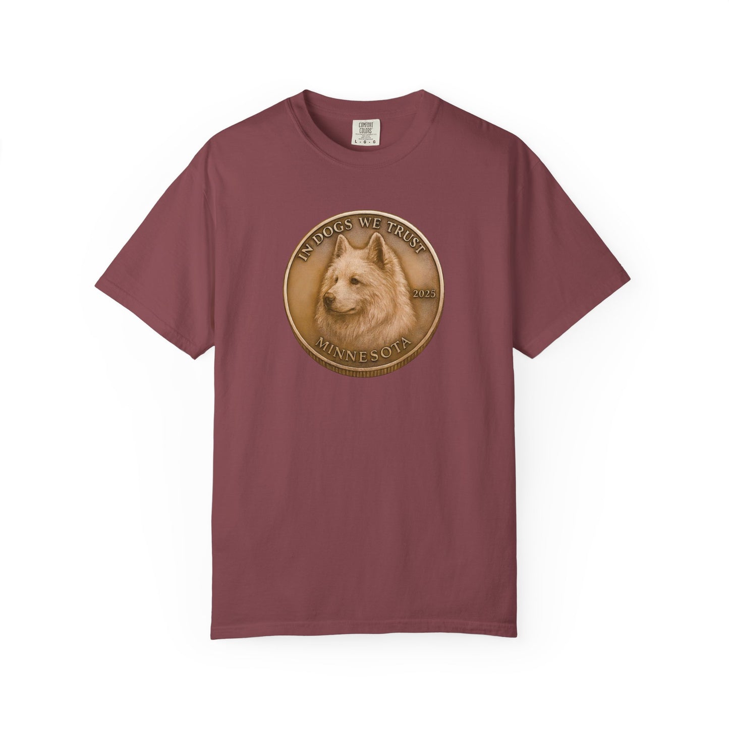 Minnesota State Coin T-Shirt Collection - Proud Dog Breed Illustrations