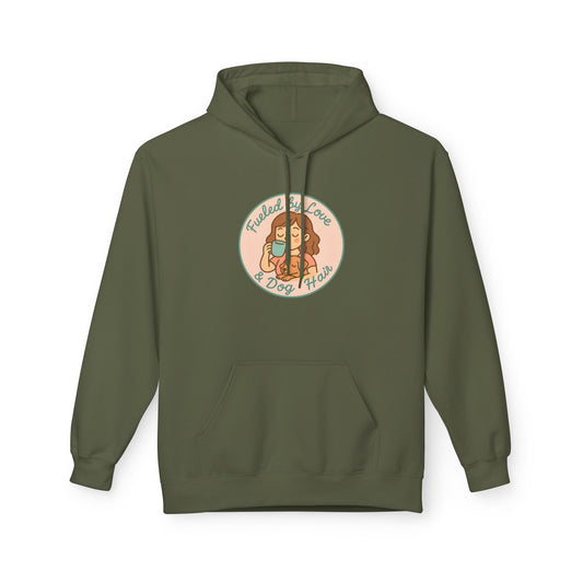 Hoodie for Dog Moms - Unisex Midweight Softstyle Fleece Hoodie